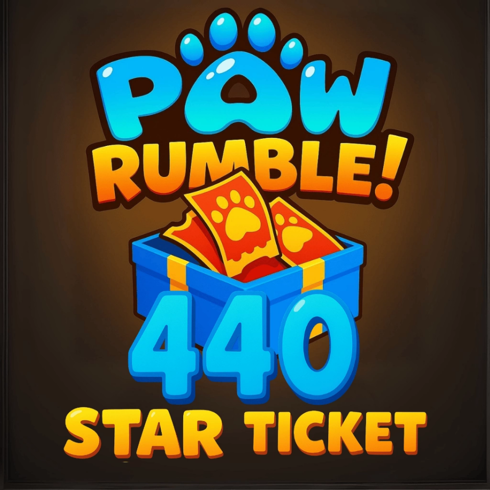 Paw Rumble 440 Star Ticket