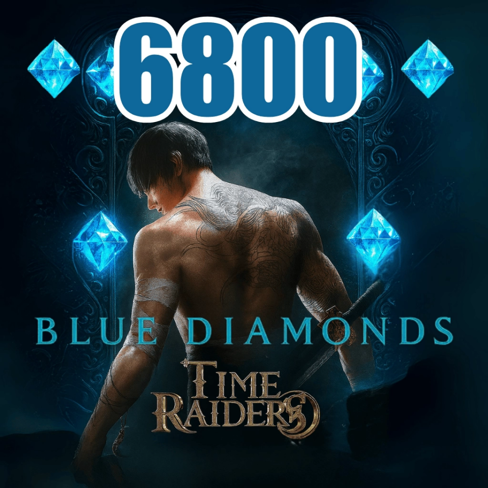 Time Raiders 6800 Blue Diamonds