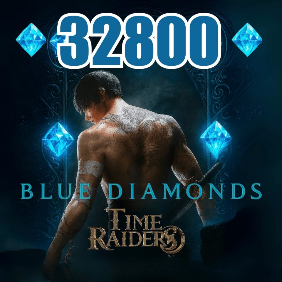 Time Raiders 32800 Blue Diamonds