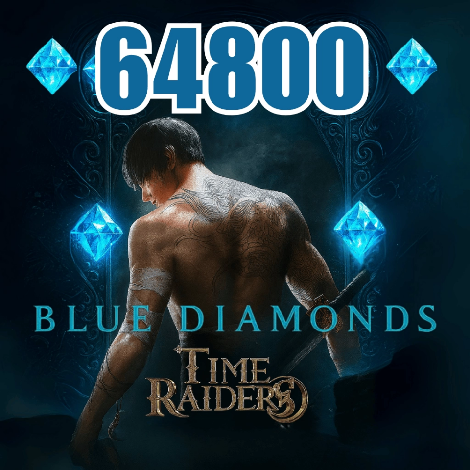 Time Raiders 64800 Blue Diamonds