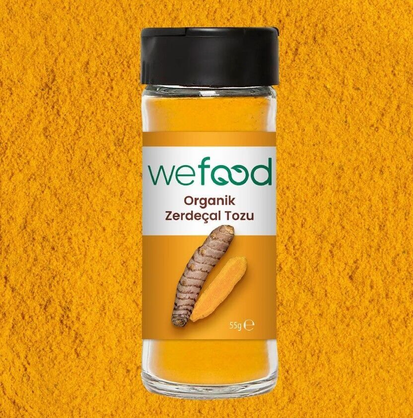 Wefood Organik Zerdeçal Tozu 55 Gr
