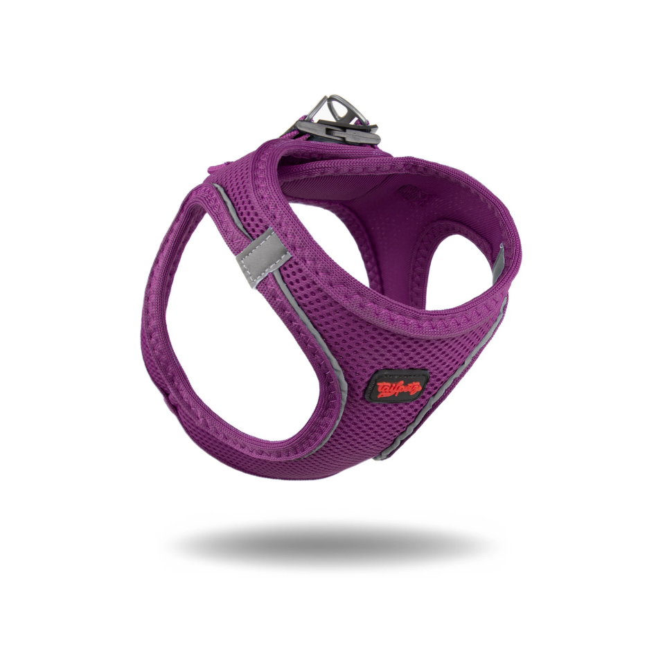 Tailpetz Air Mesh Köpek Göğüs Tasması 3XSmall 24-28 cm Mor