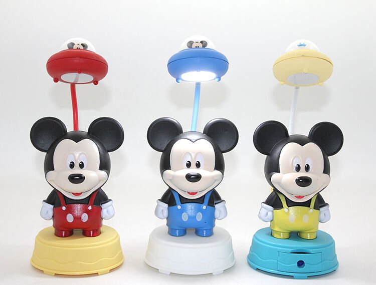 Mickey Mouse Masa Üstü Lamba USB Şarjlı Model 2
