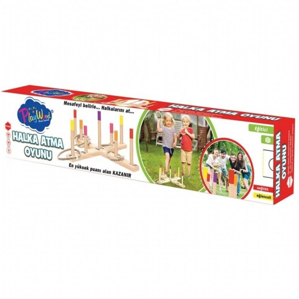 PlayWood Ahşap Halka Atma Oyunu 352
