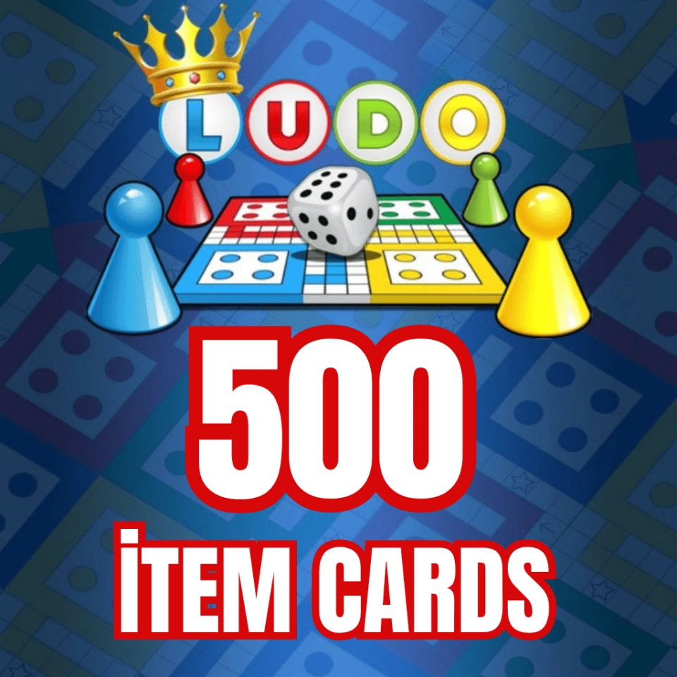 Ludo World 500 item Cards