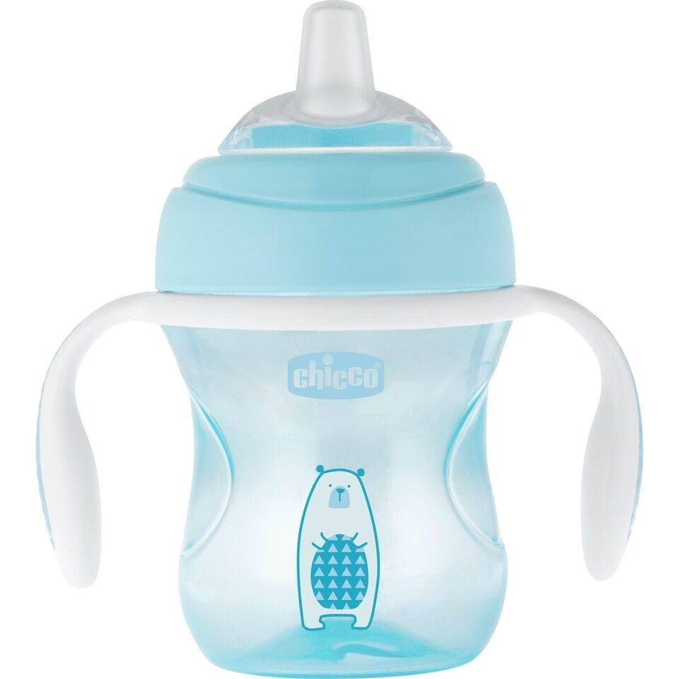 Chicco Yumuşak Uçlu Geçiş Bardağı 4 Ay+ Kız