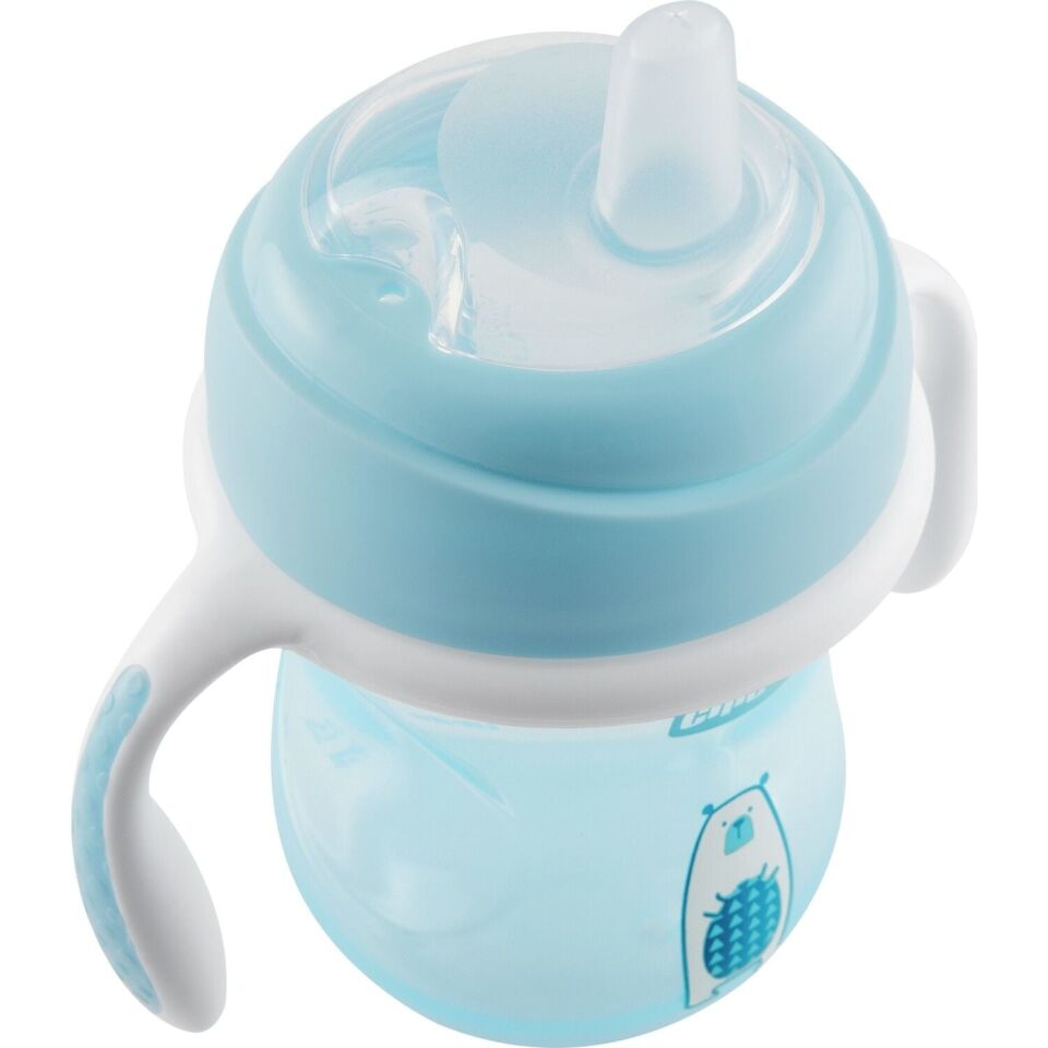 Chicco Yumuşak Uçlu Geçiş Bardağı 4 Ay+ Kız