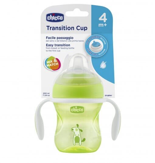 Chicco Yumuşak Uçlu Geçiş Bardağı 4 Ay+ Unisex