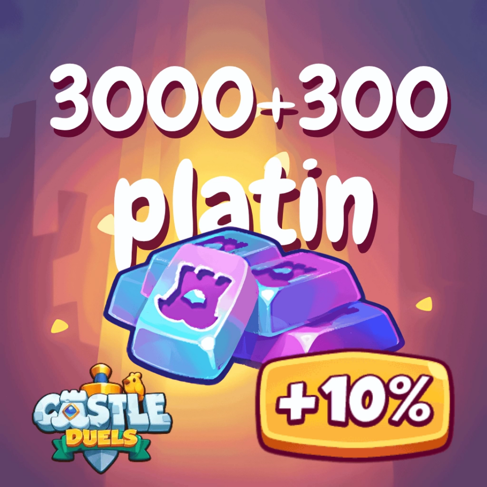 Castle Duels 3000 + 300 Platinum