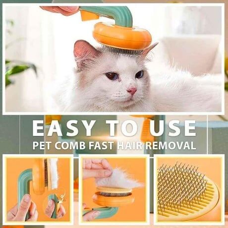 Kabak Model Kendini Temizleyen Kedi Tarağı 66x84x195 mm