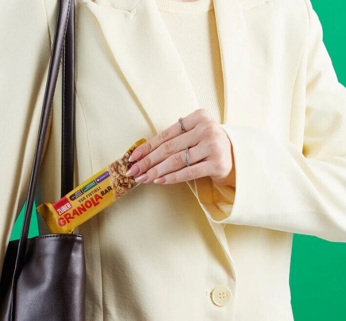 Züber Granola Bar 25 Gr Fıstık