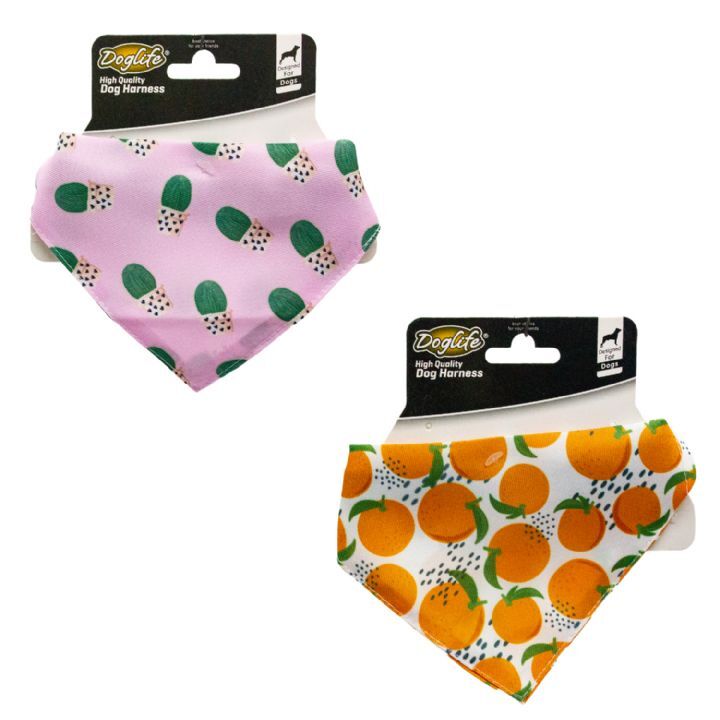 Doglife Kediler ve Köpekler İçin Fular Bandana (Karışık Renk/Desenlerde)