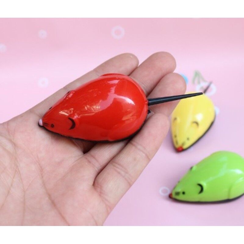 Çek Bırak Renkli Hareketli Fare Premium 9×3.5×3CM Karışık Renklerde 1 Adet