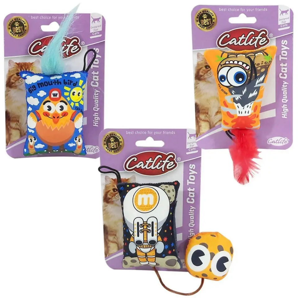 Catlife Hışırtılı Kraft Kedi Oyuncağı 9 cm