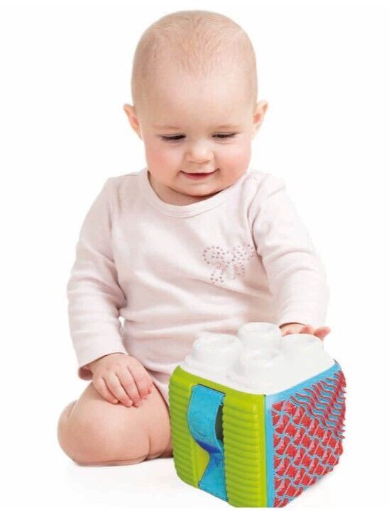 Clementoni Baby Soft Clemmy Yumuşak Blok Duyusal Küp 17902