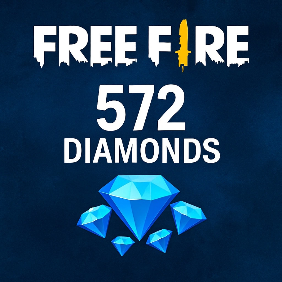 Free Fire 572 Elmas