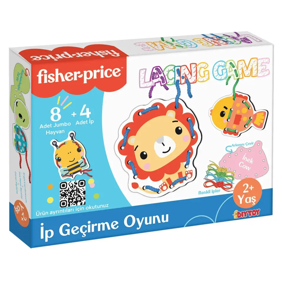 Fisher Price İp Geçirme Oyunu Lacing Game