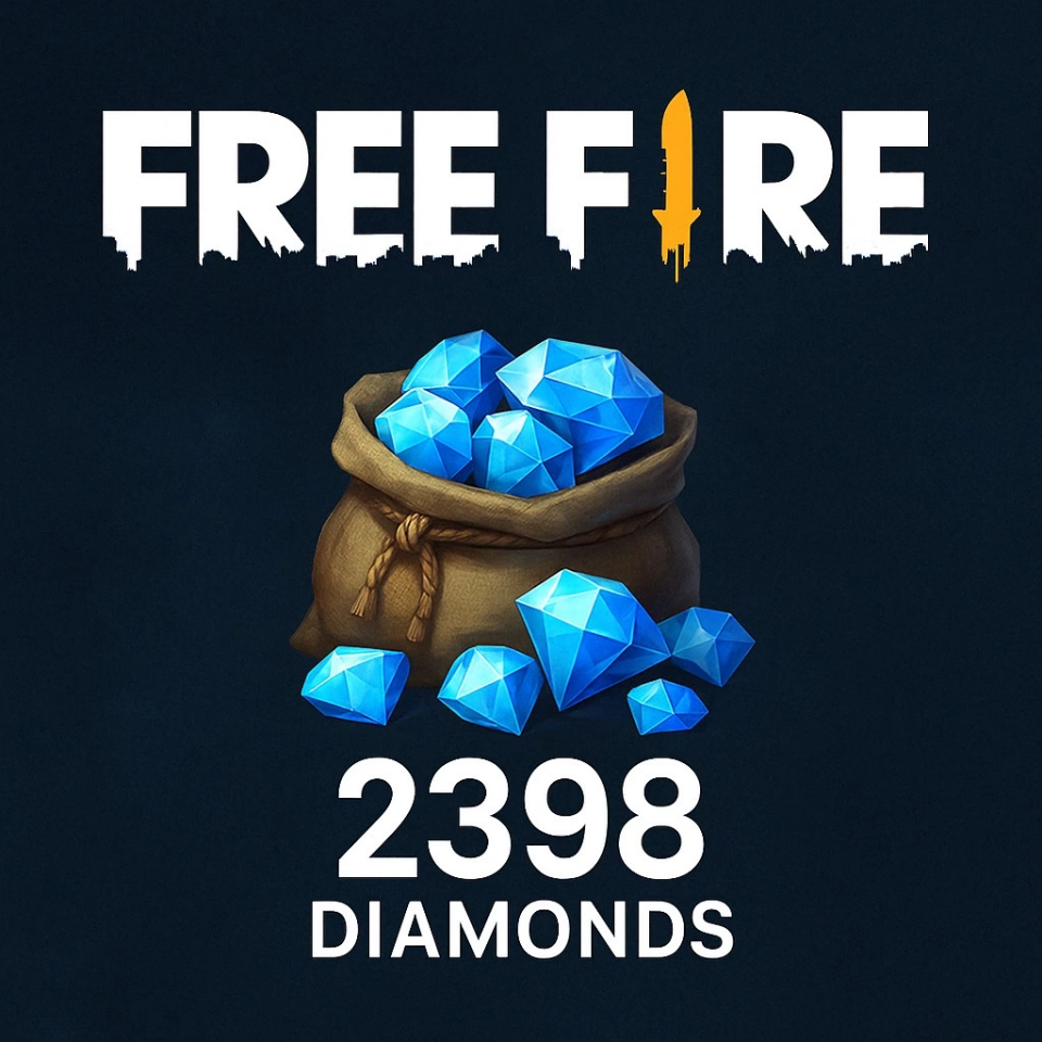 Free Fire 2398 Elmas