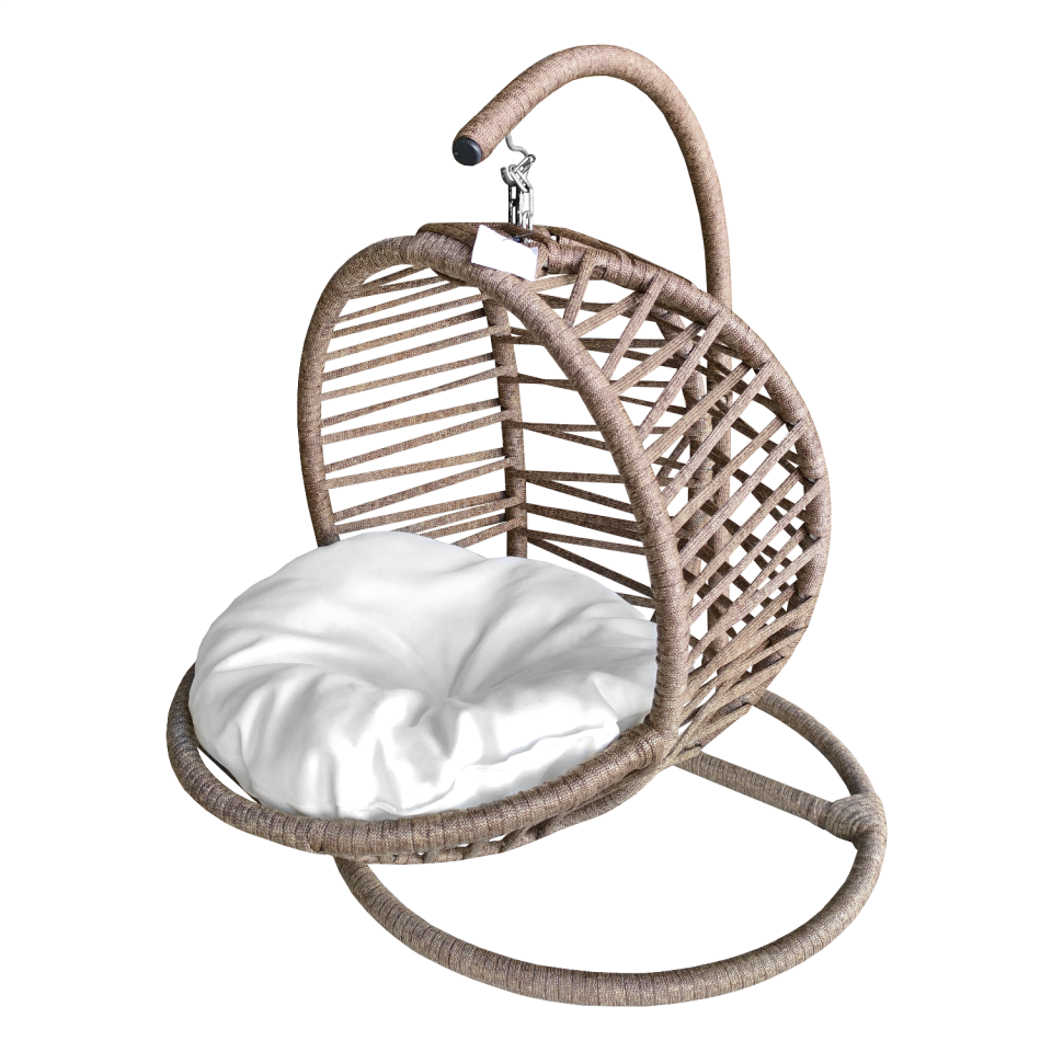 Karamel Pet Kedi Hamağı Minderli Kedi Salıncağı 40*42 cm-62 cm Krem