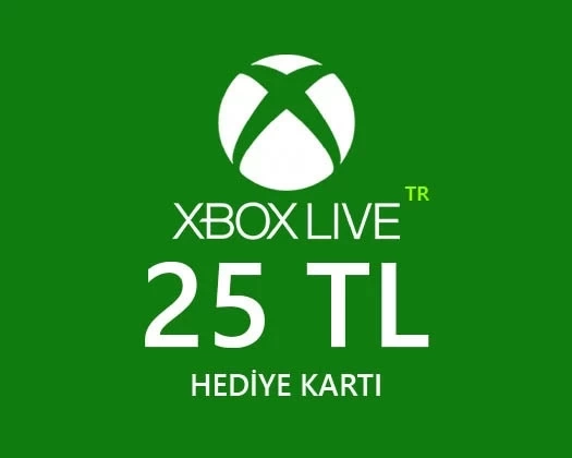 XBox 25 TL Hediye Kart