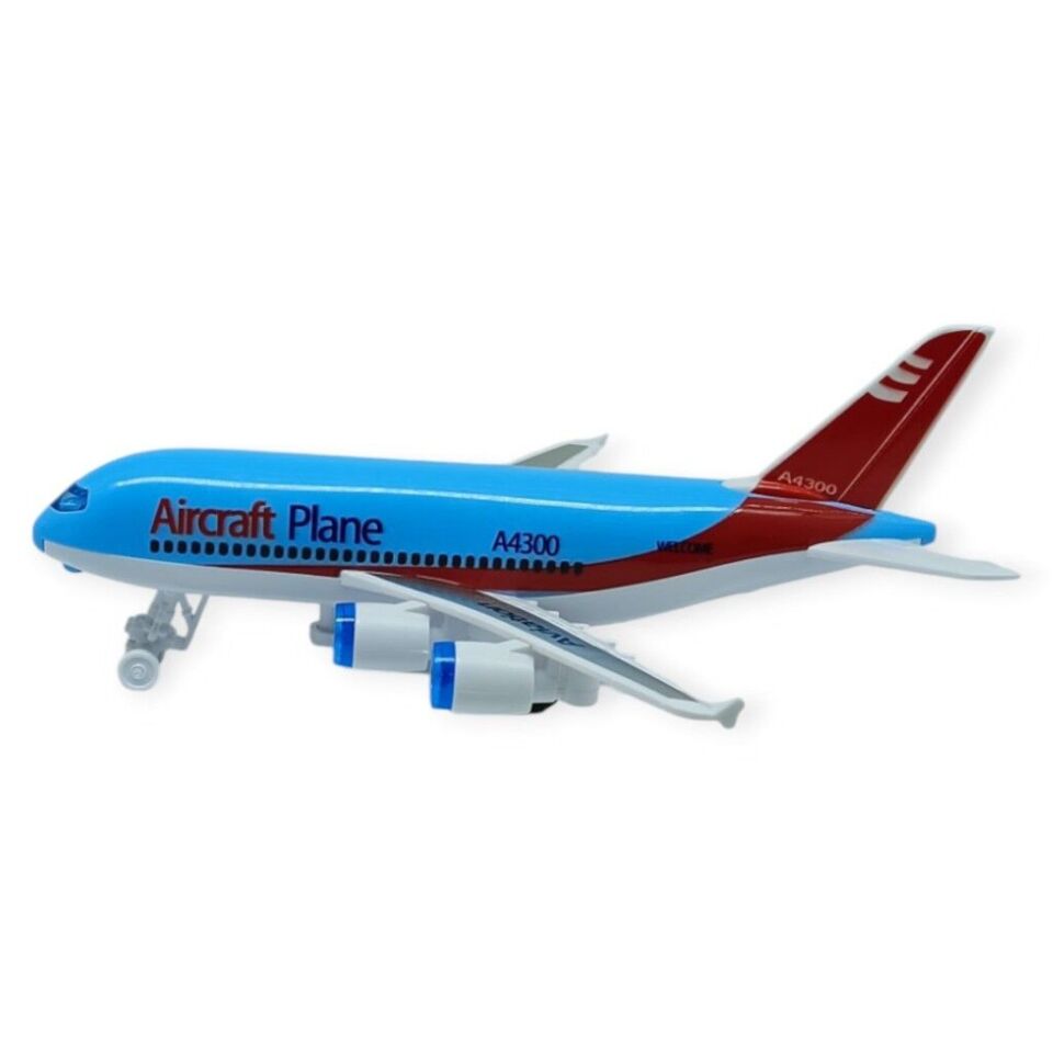 Sürtmeli Yolcu Uçağı 16 cm - Mavi