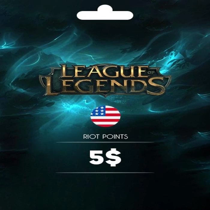 League of Legends 5 USD Gift Card USA