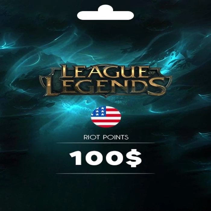League of Legends 100 USD Gift Card USA