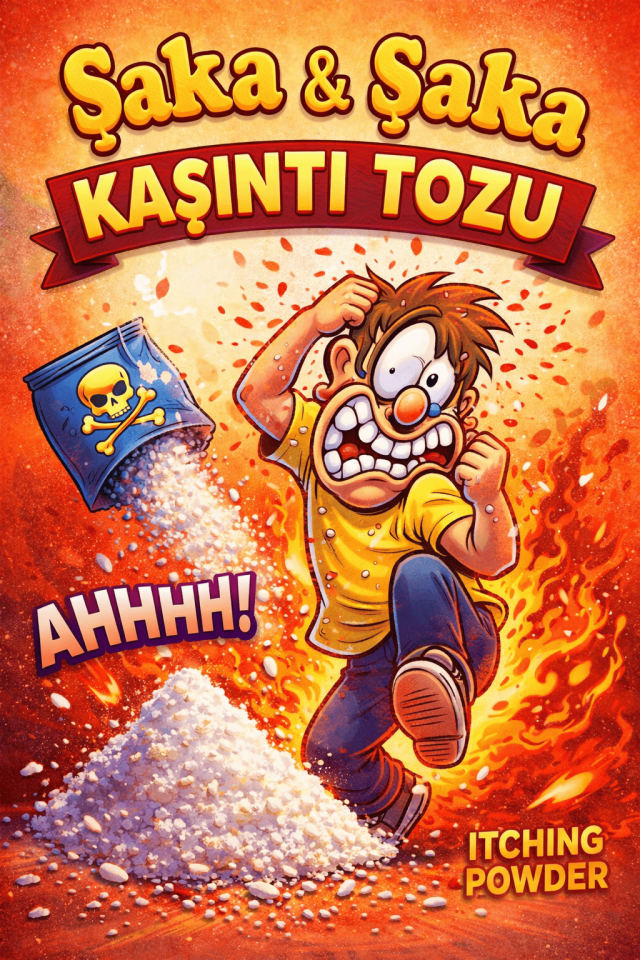 Kaşıntı Tozu Şaka Kaşıntı Tozu Eğlence Şaka Amaçlı Toz (1077)