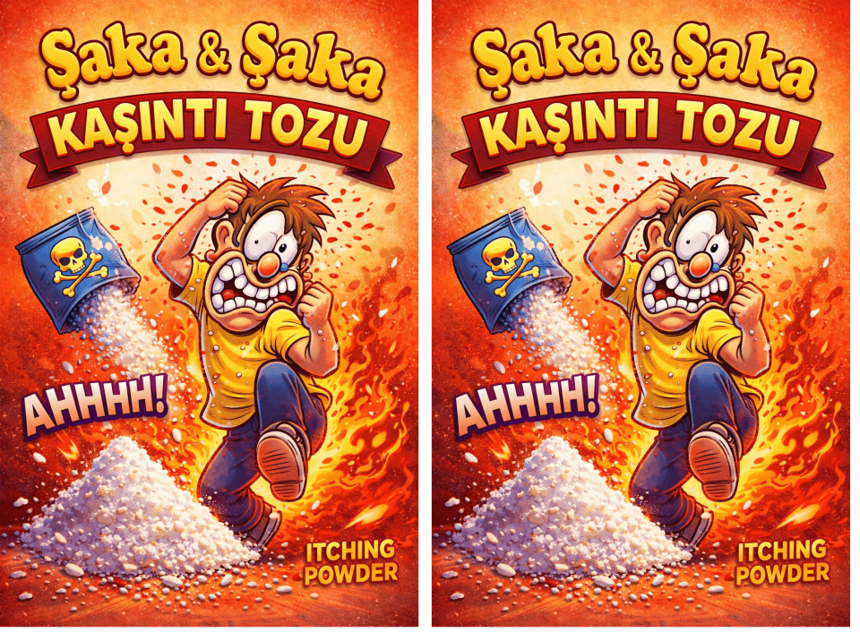 2 Adet Kaşıntı Tozu Şaka Kaşıntı Tozu Eğlence Şaka Amaçlı Toz (1077)