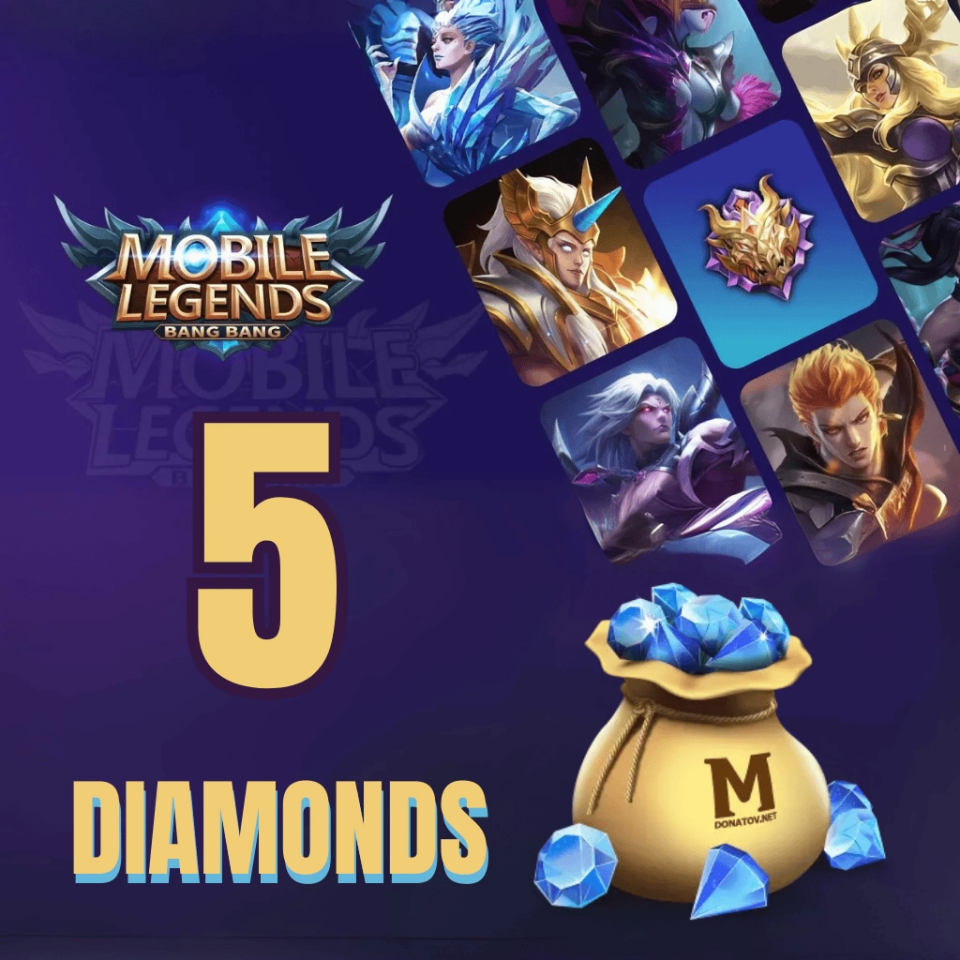 MLBB 5 Diamonds Indonesia