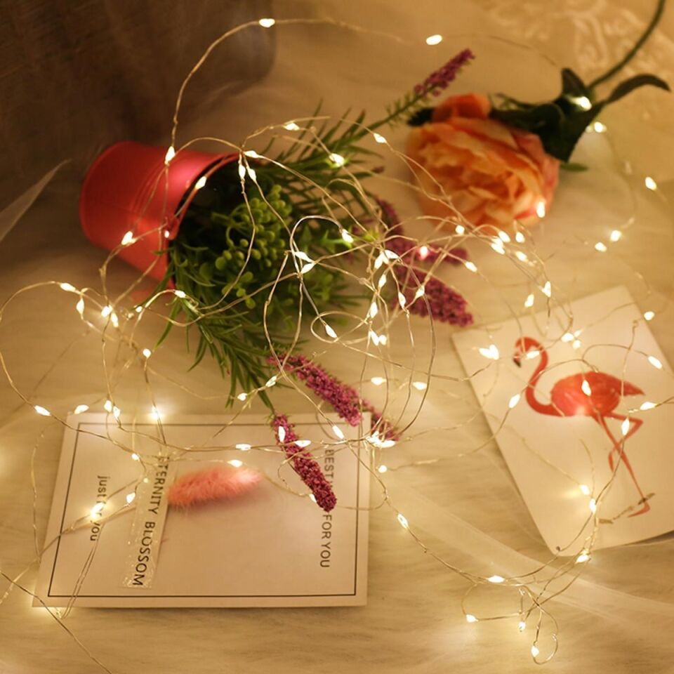 Peri Led Işık 5 Metre Gün Işığı Dekor Lambası 50 Ledli (1077)