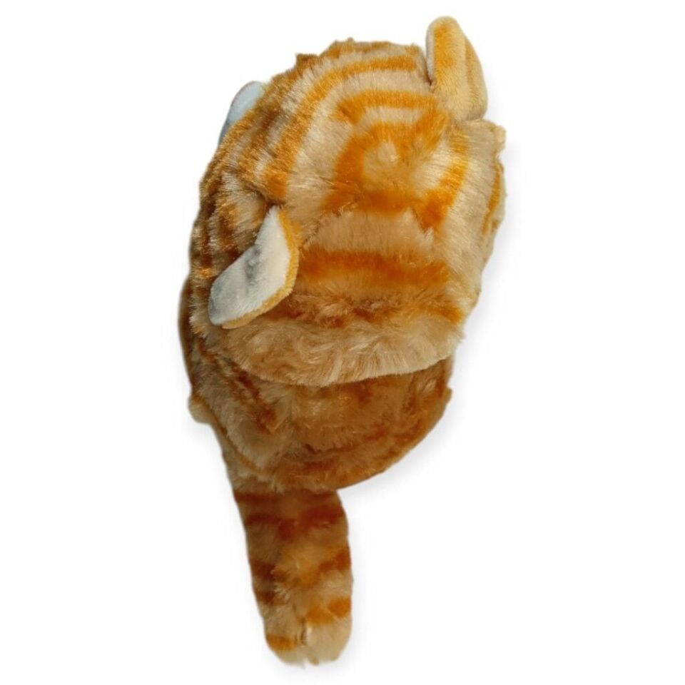 Sesli Peluş Kedi 25 cm - Sarı