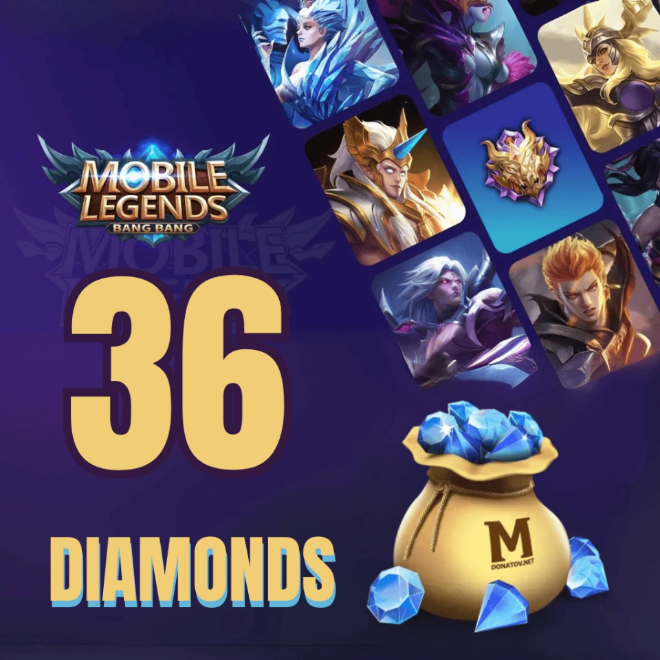 MLBB 36 Diamonds Indonesia