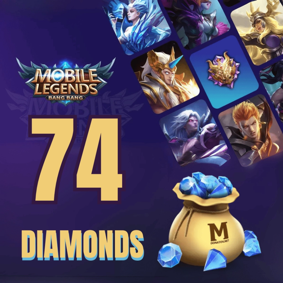 MLBB 74 Diamonds Indonesia