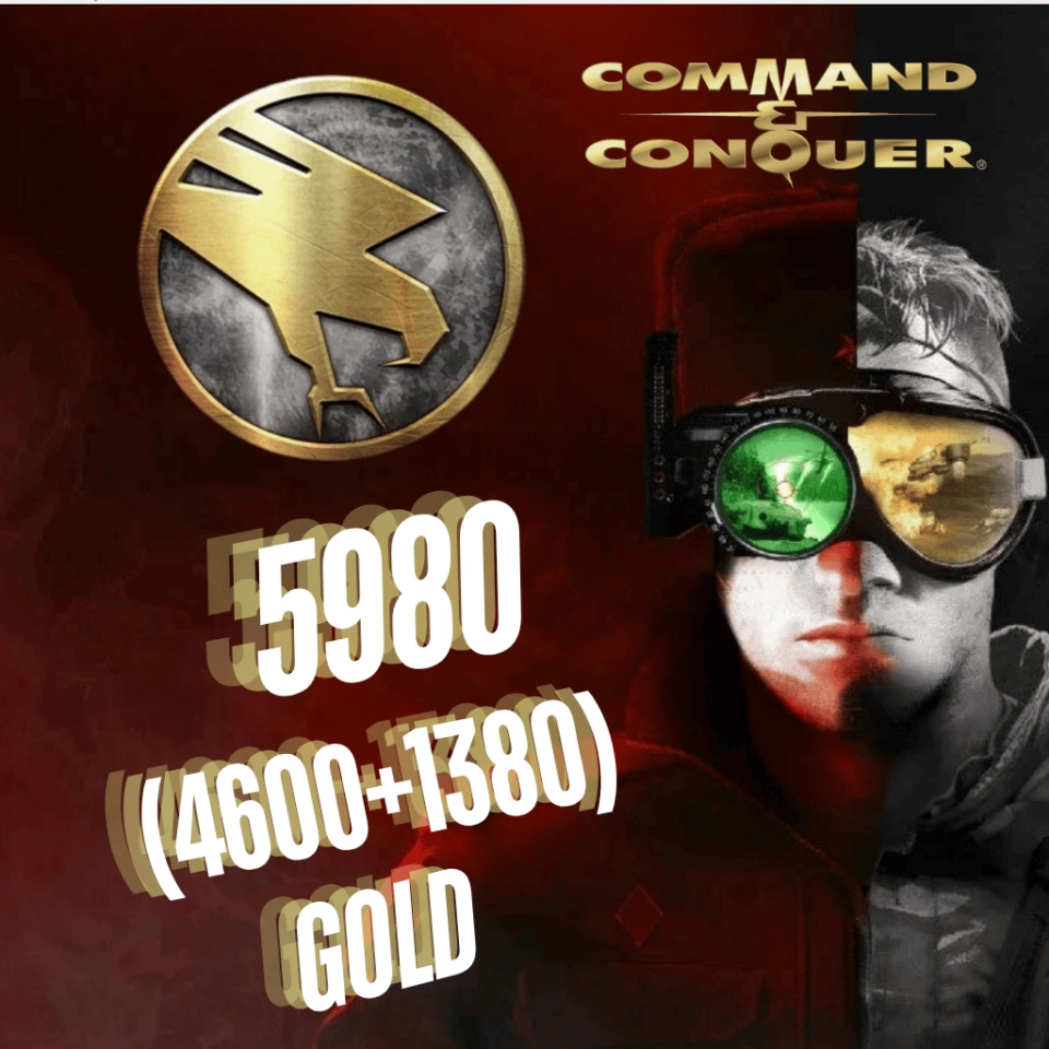 Command & Conquer 5980 (4600+1380) Altın