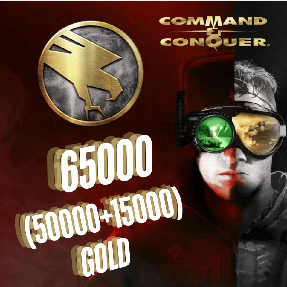 Command & Conquer 65000 (50000+15000) Altın