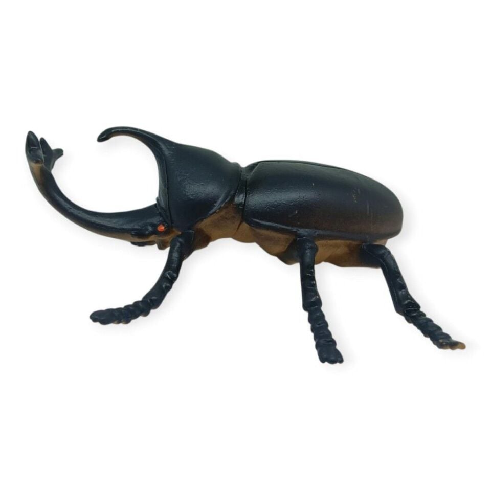Böcek Figürleri - Gerçekçi Figür - Gergedan Böceği 10 cm