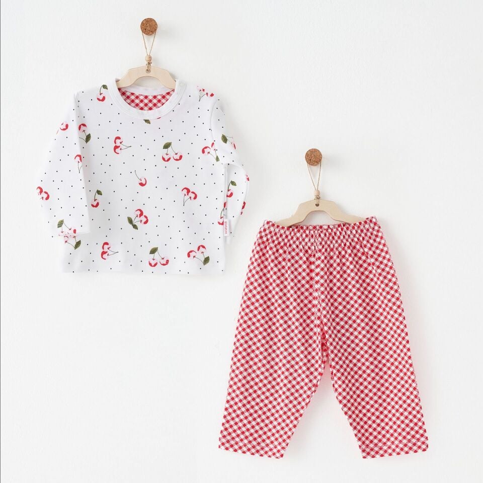 Andywawa AC26691 Cherry Chatty 2li Takım Red