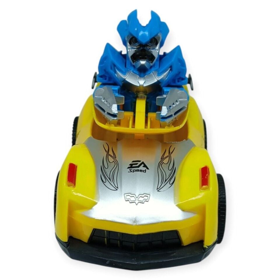 Robota dönüşen Araba - X-16 - Sarı