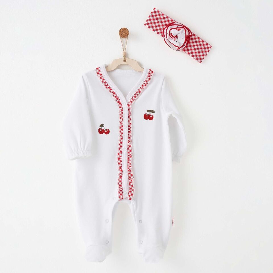 Andywawa AC26686 Cherry Chatty Tulum Takım Ekru