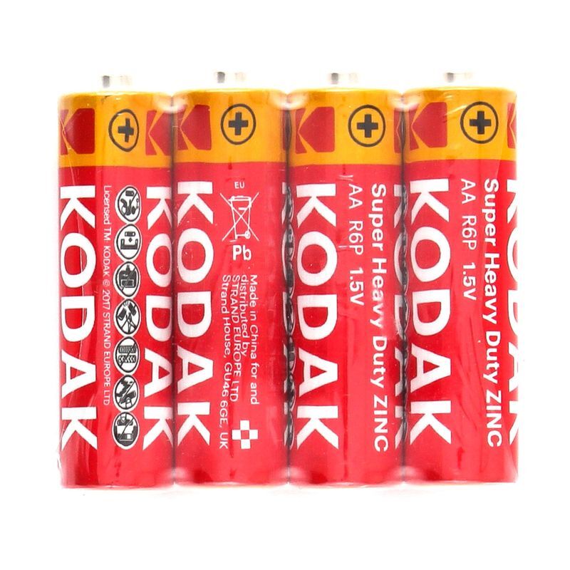 Kodak Aa Pil Super Heavy Duty Çinko Karbon Kalem Pil 60 Adet (1077)
