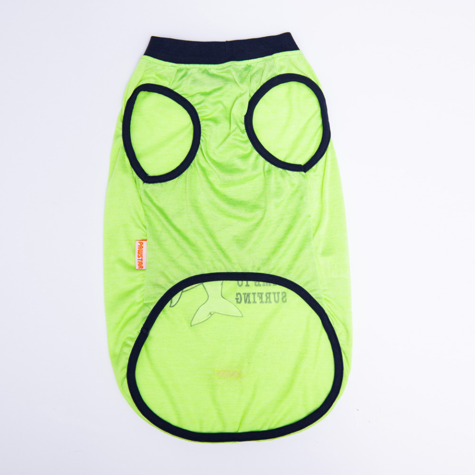 Pawstar Green Shark Büyük T-shirt 6XLarge  55X69X86 CM