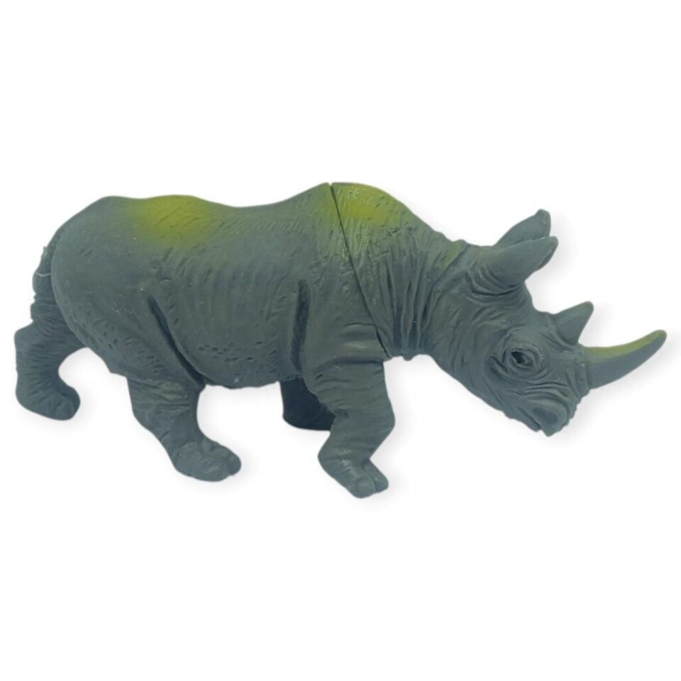 Hayvan Figürleri - Vahşi Hayvanlar 10 cm - Gergedan