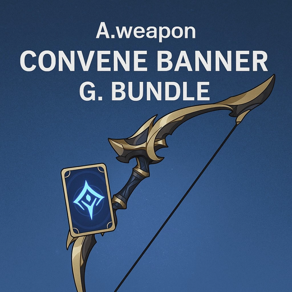 A.weapon . Convene Banner G. Bundle
