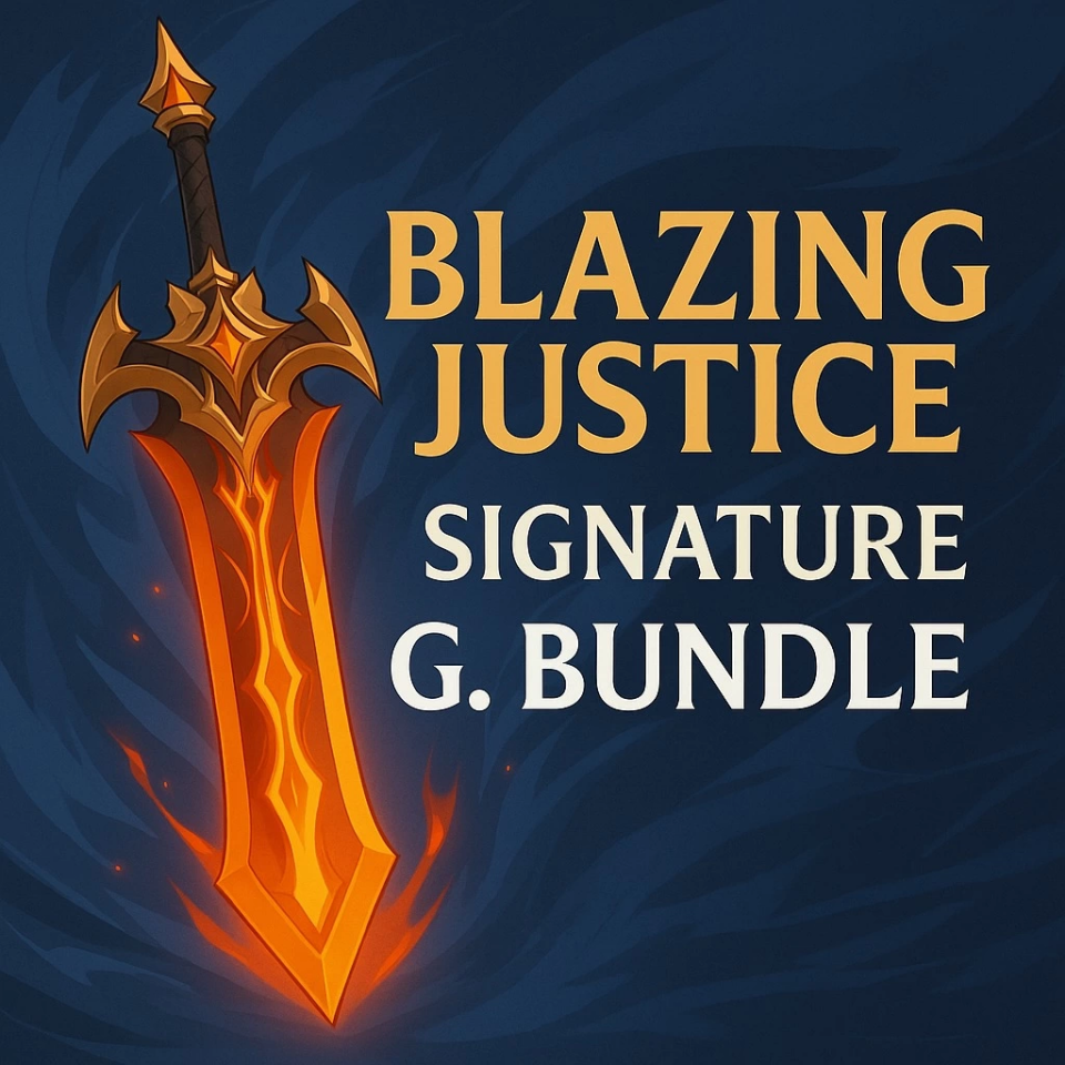 Blazing Justice Signature G.Bundle