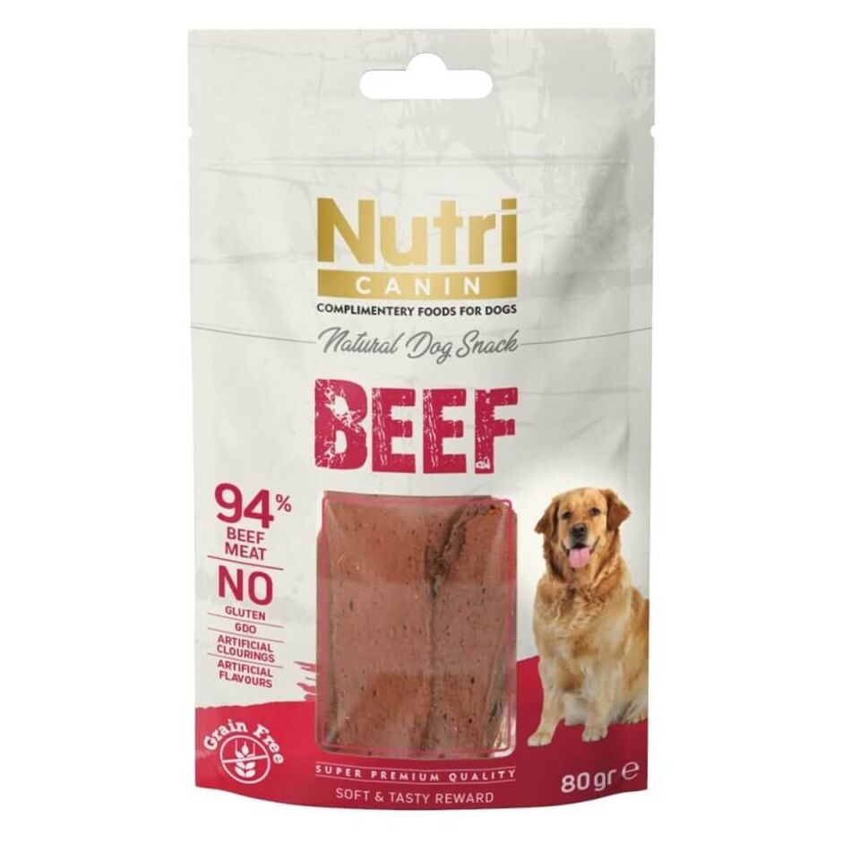 Nutri Canin Tahılsız Biftekli Köpek Ödül Maması 80 gr