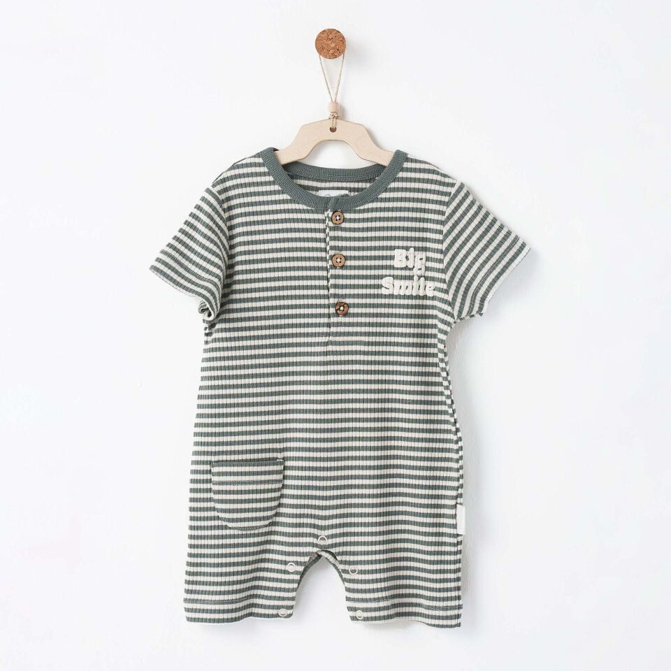 Andywawa AC26671 Bamboo Striped Tulum Kaki