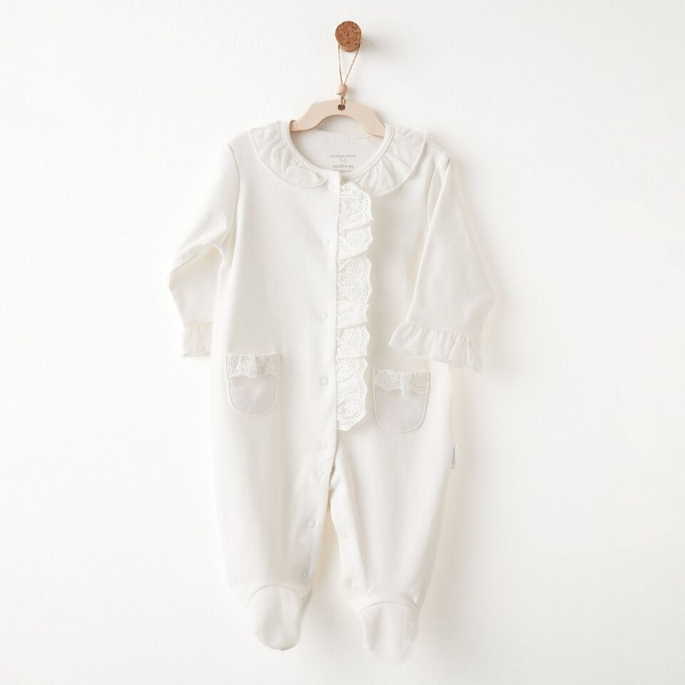 Andywawa AC26640 Baby Chic Tulum Ekru