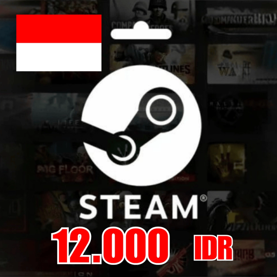 Steam Wallet 12.000 IDR