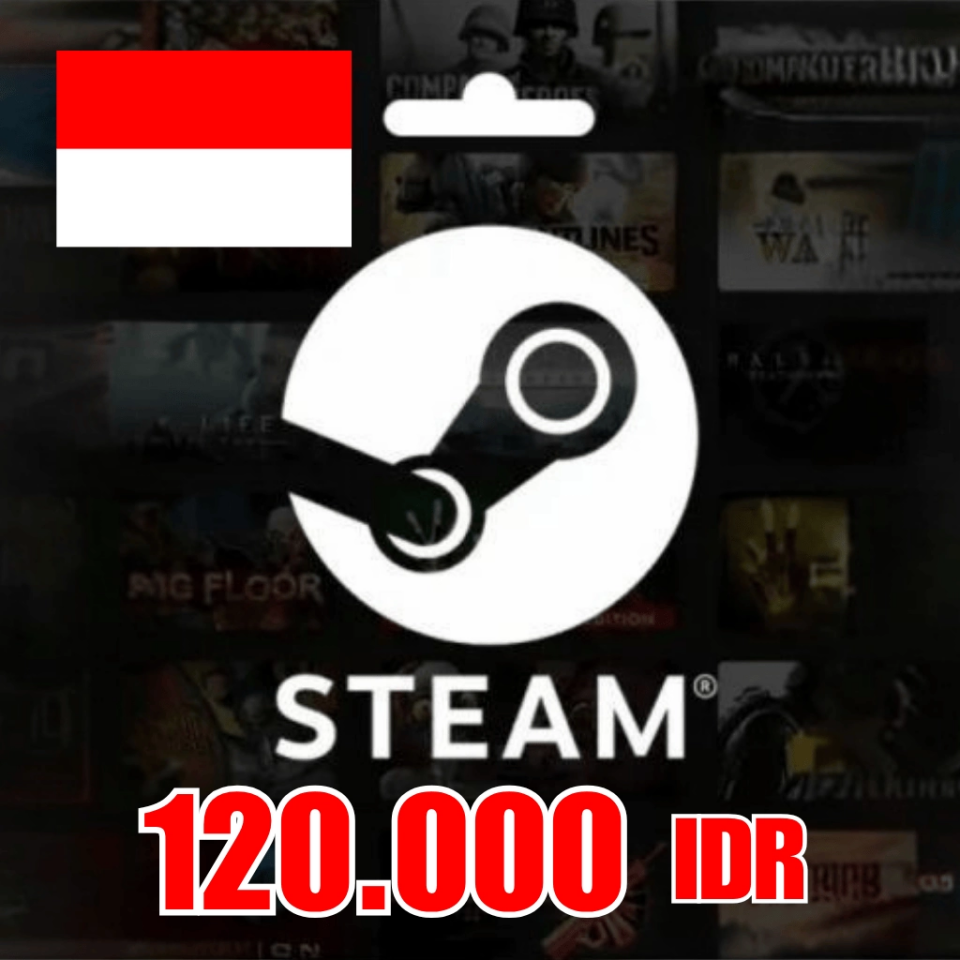 Steam Wallet 120.000 IDR